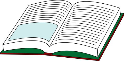 free clip art open books images.